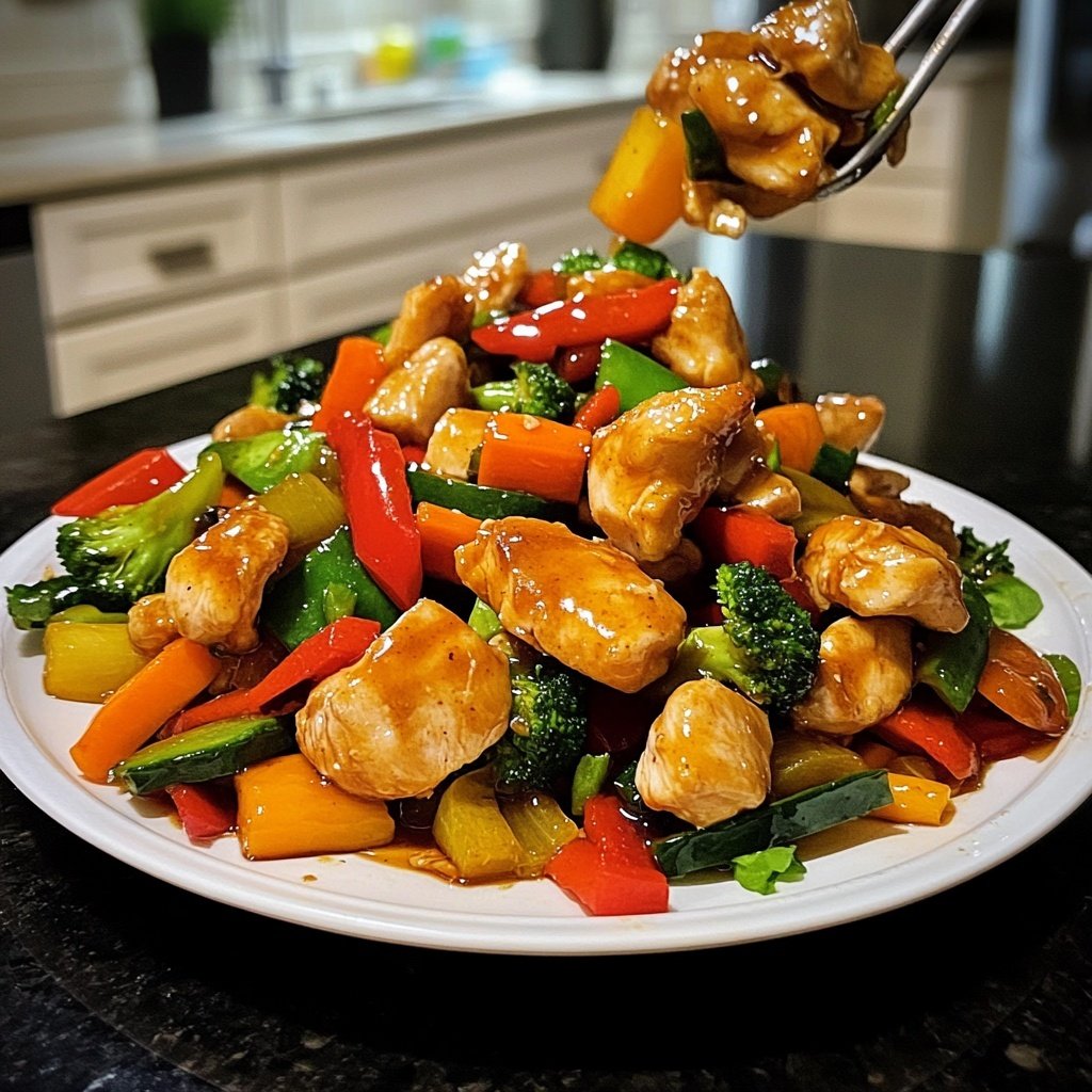 High Protein Chicken Stir Fry