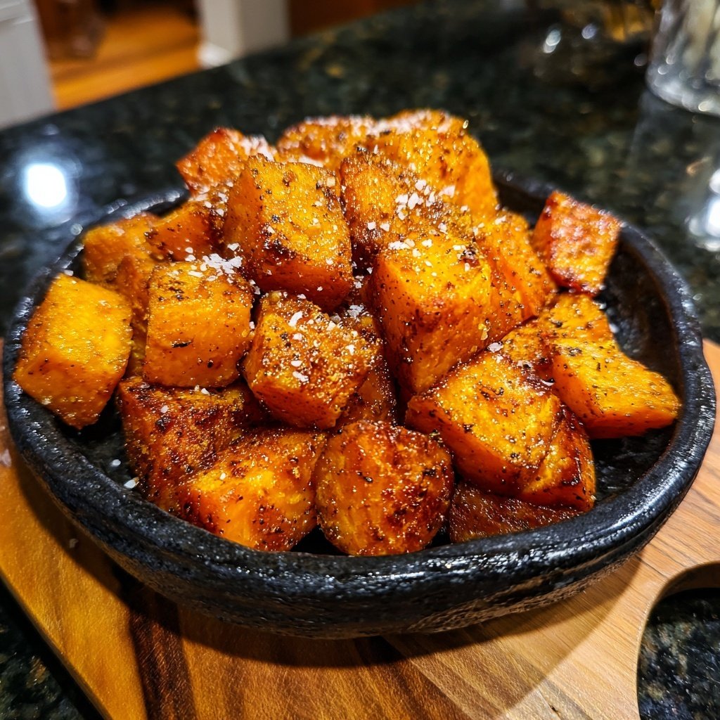 Jamaican Roasted Sweet Potatoes