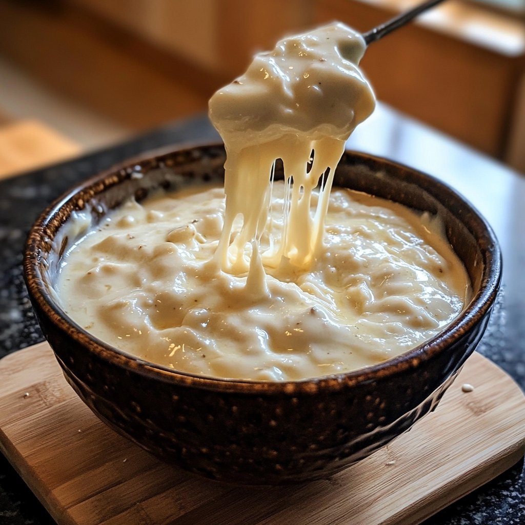 Fondue with Goat Cheese