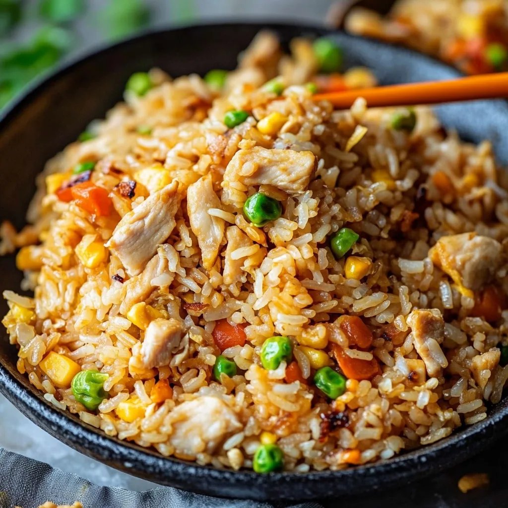 Chinese Chicken Fried Rice