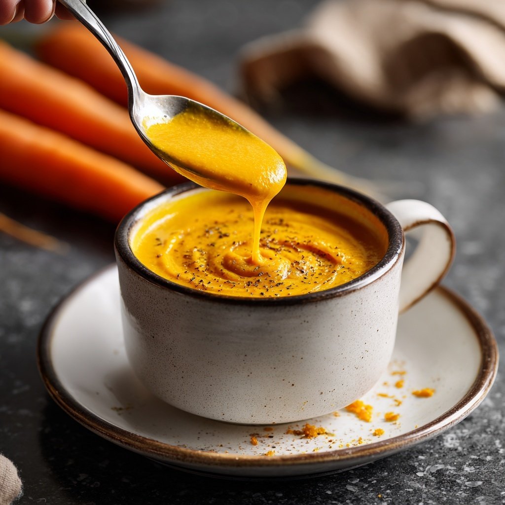 Creamy Carrot Ginger Soup