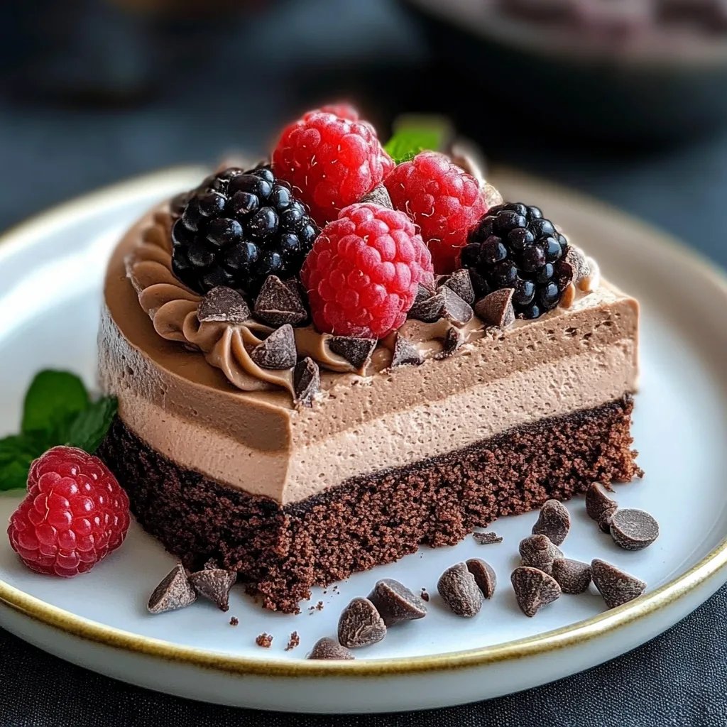 Chocolate Mousse Cake