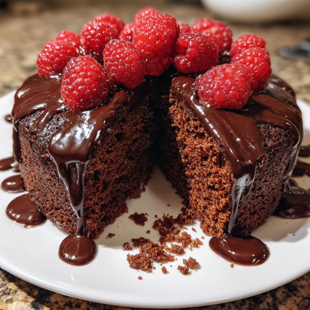Chocolate Cake With Moist Cocoa Crumb