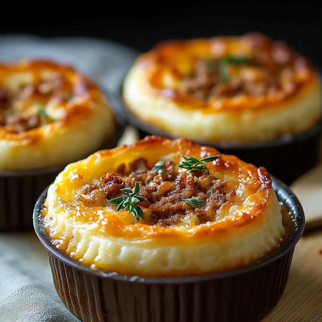 Simple Mini Shepherds Pies