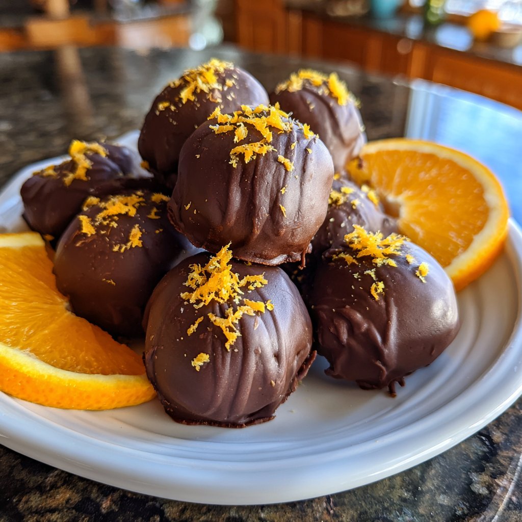 Chocolate Orange Truffles