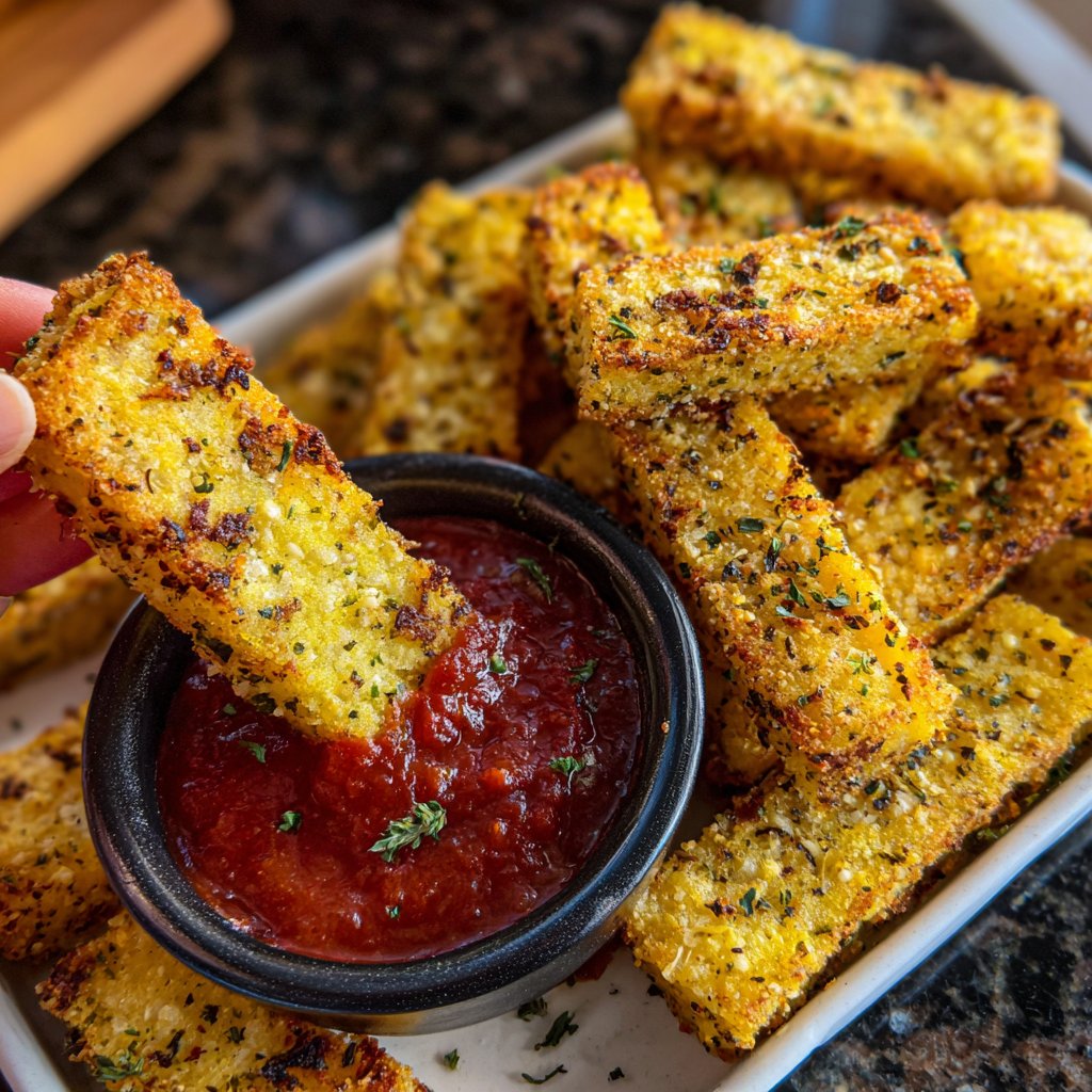 Crispy Polenta Veggie Fries