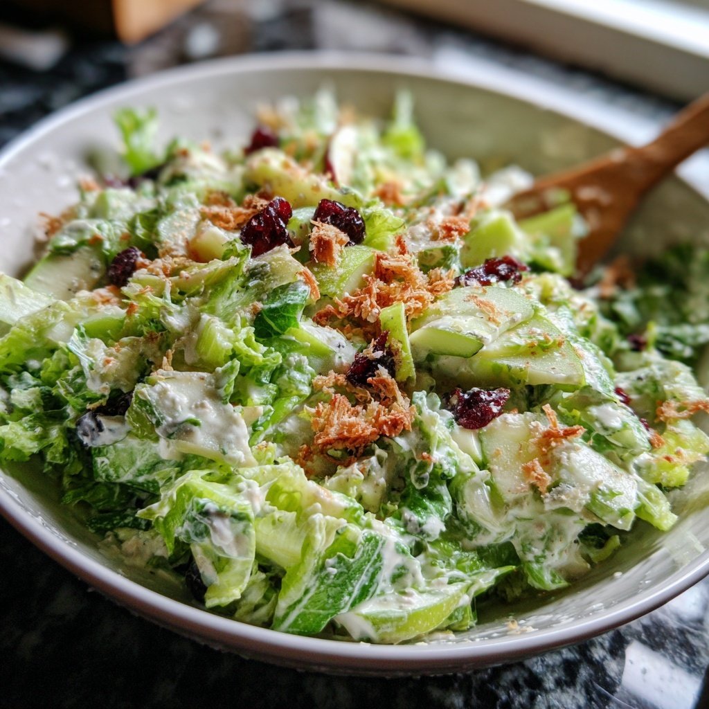 Creamy Celery Apple Salad