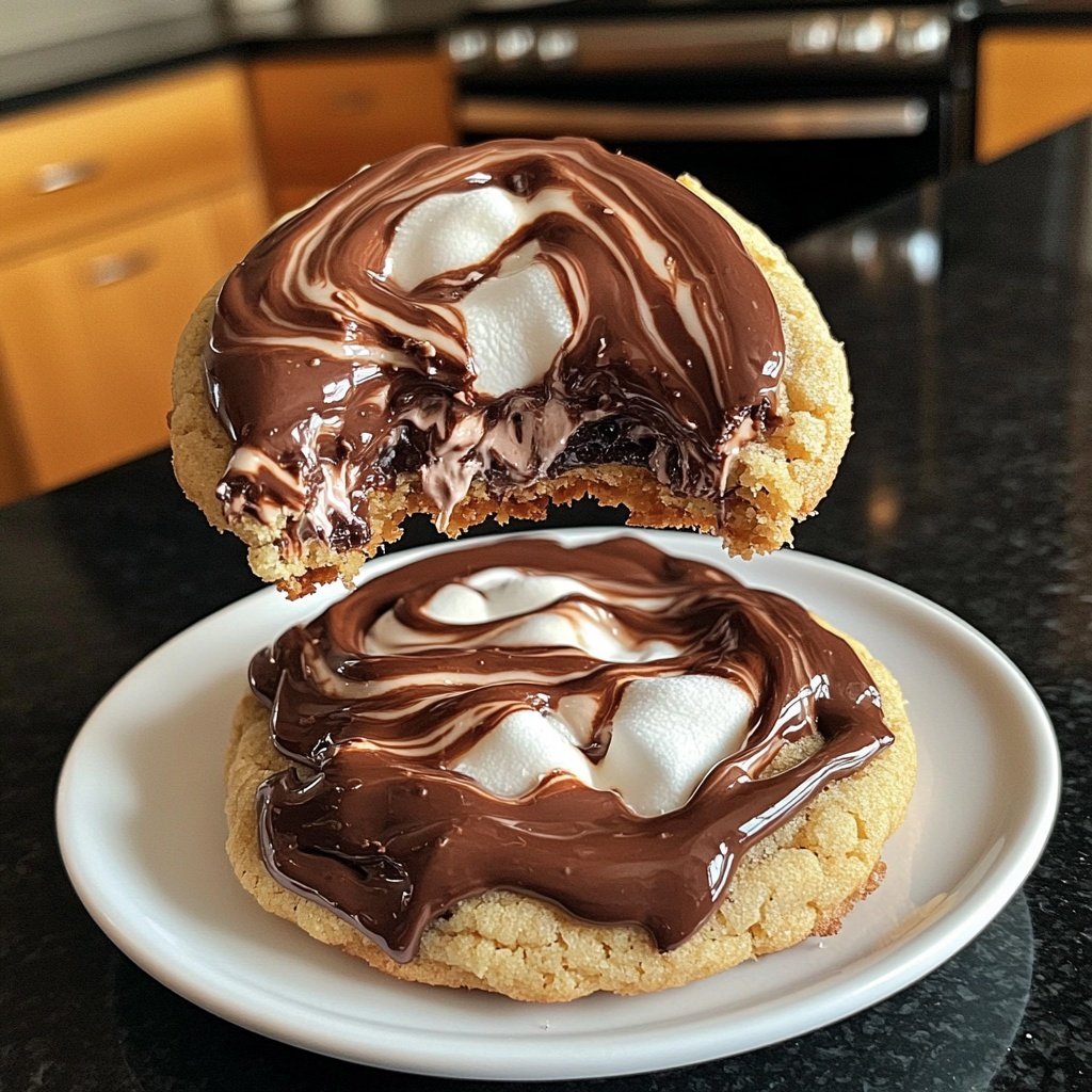 Chocolate Marshmallow Swirl Cookies Recipe for a Sweet Treat
