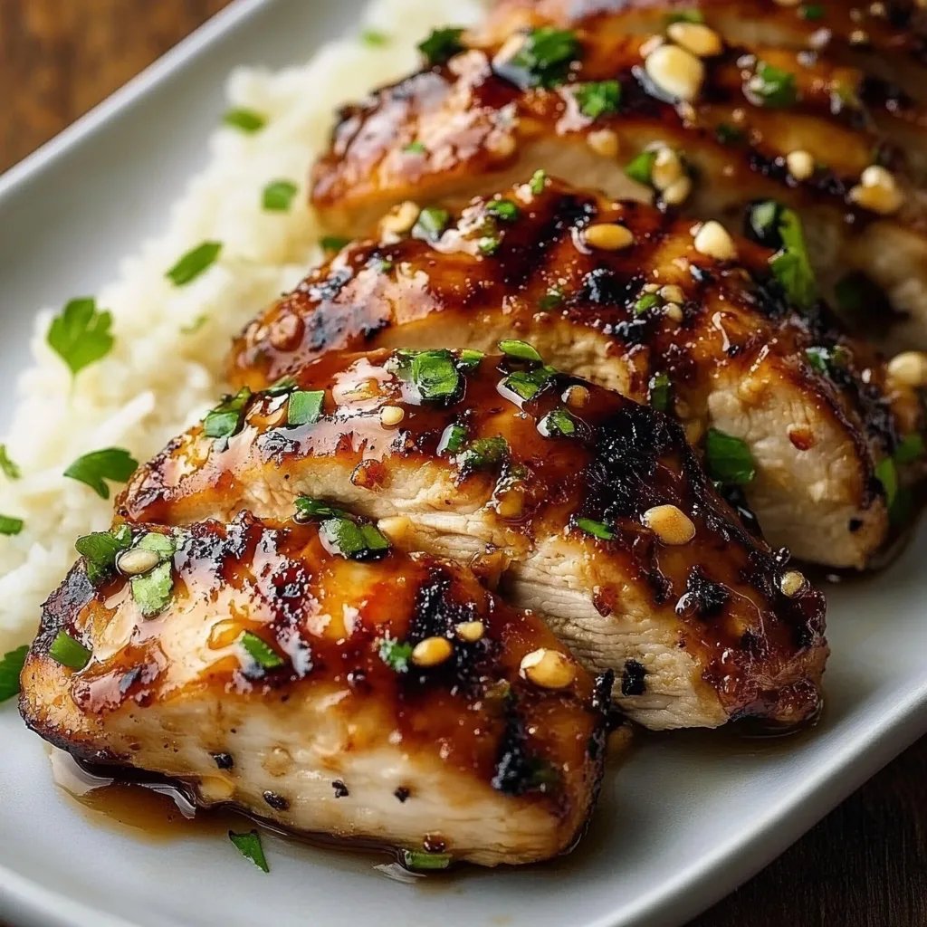 Easy Honey Garlic Chicken Breasts