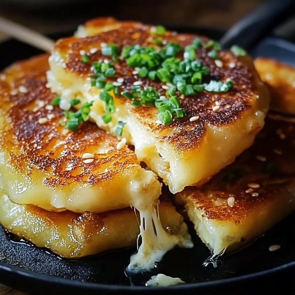 Korean Cheese Pancake