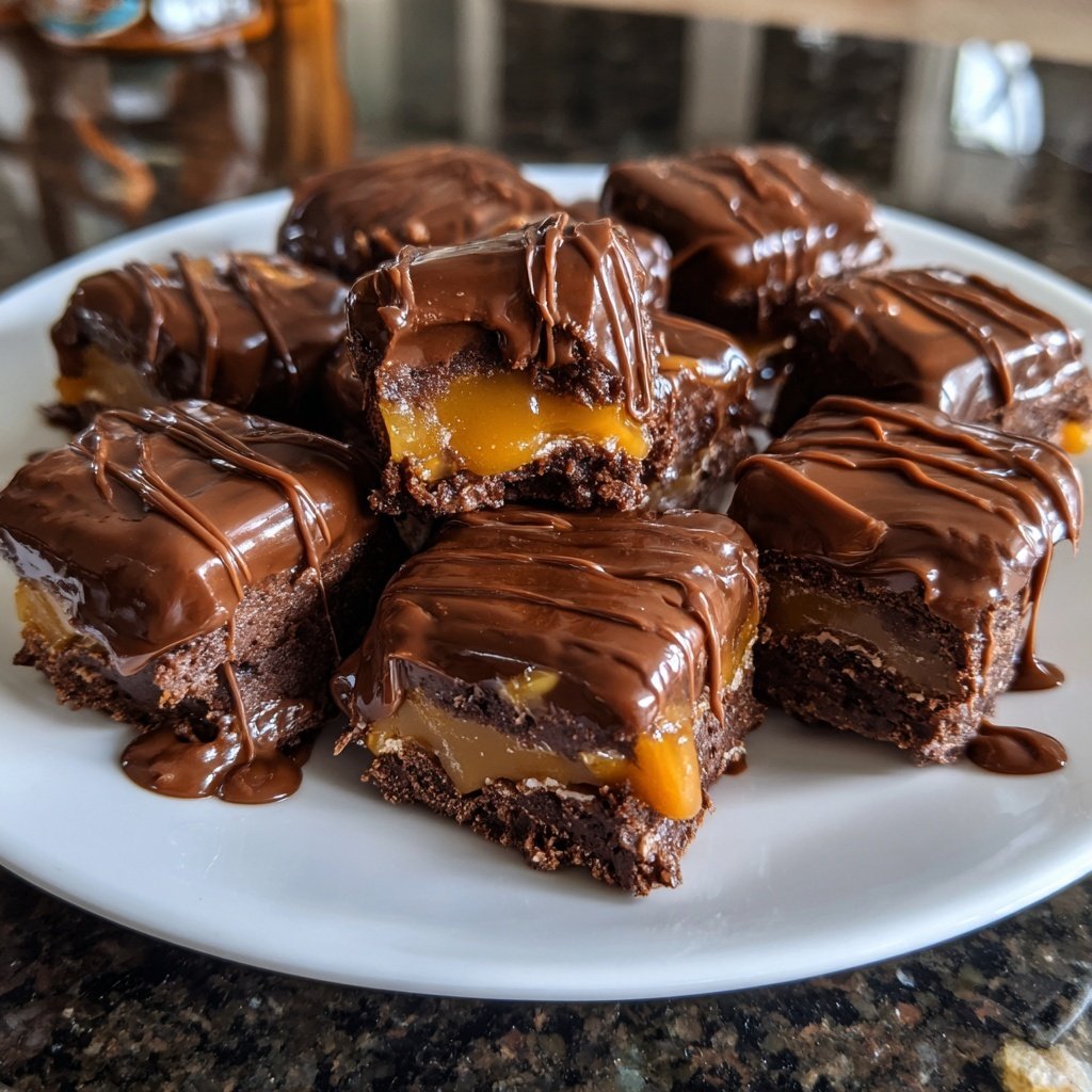 Chocolate Caramel Bites
