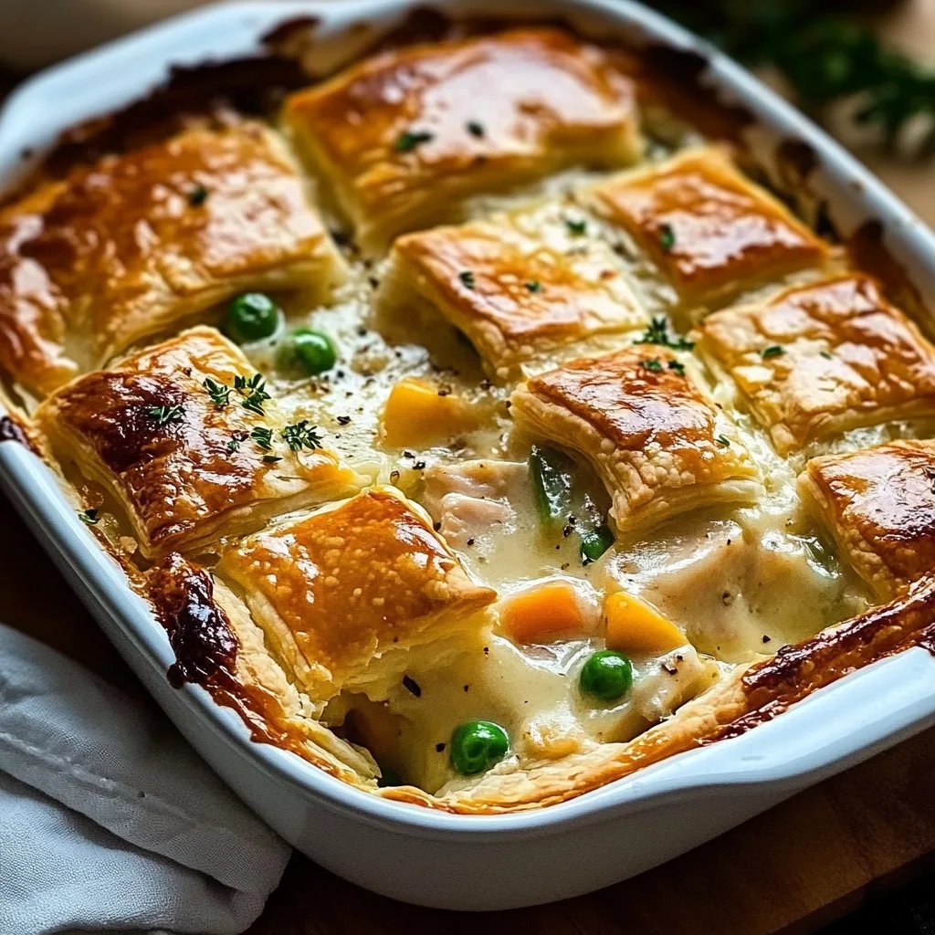 Easy Chicken Pot Pie Casserole