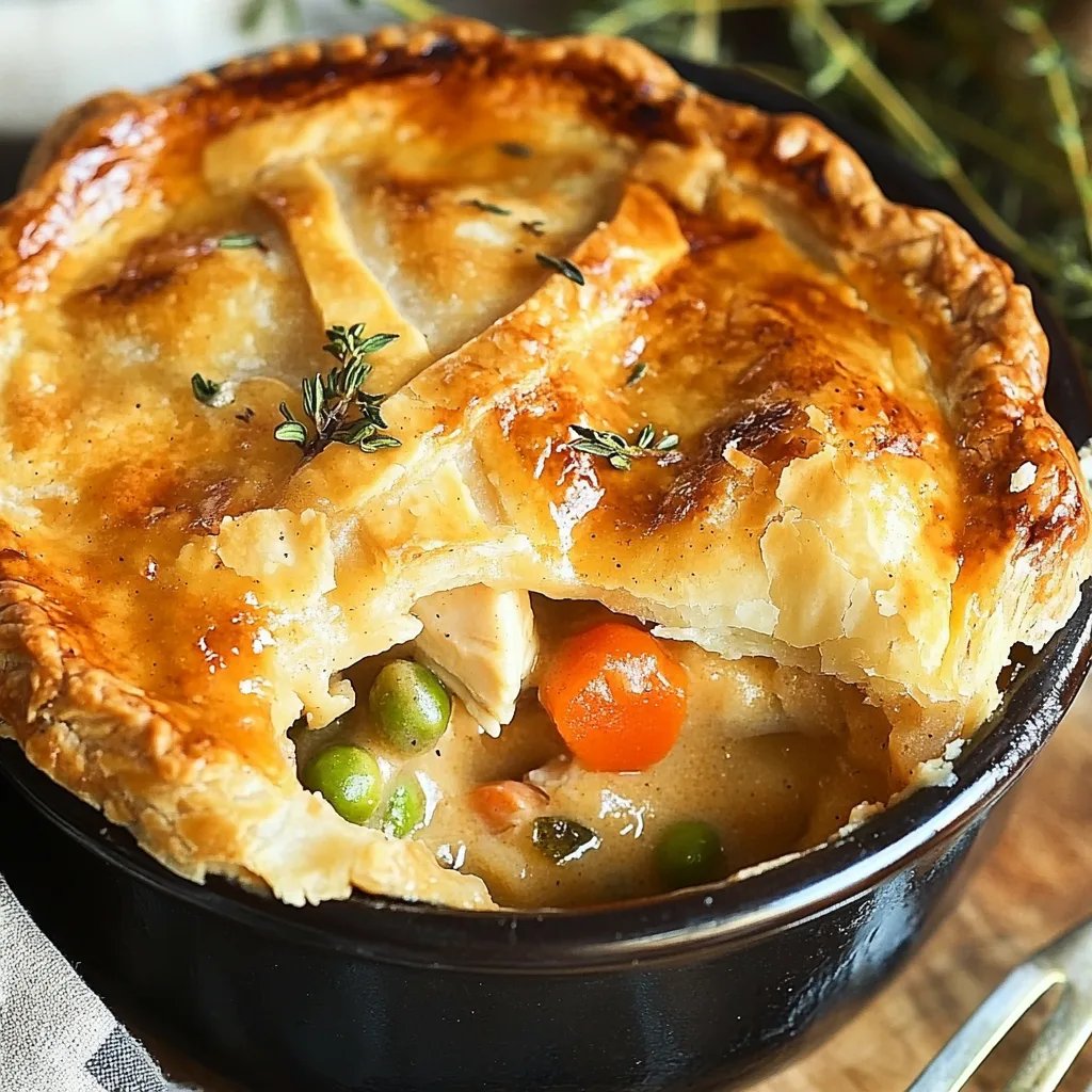 Quick and Easy Chicken Pot Pie