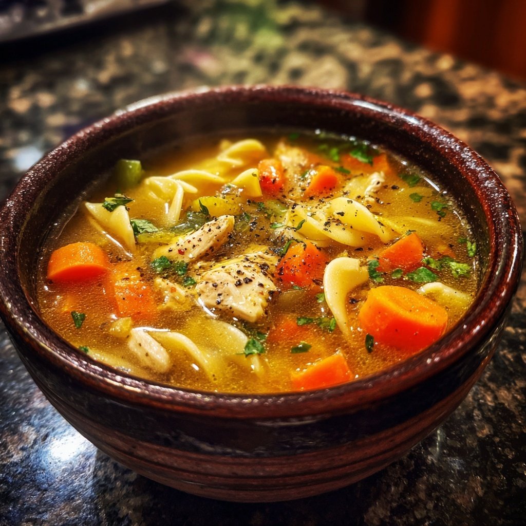 Healthy Chicken Noodle Soup