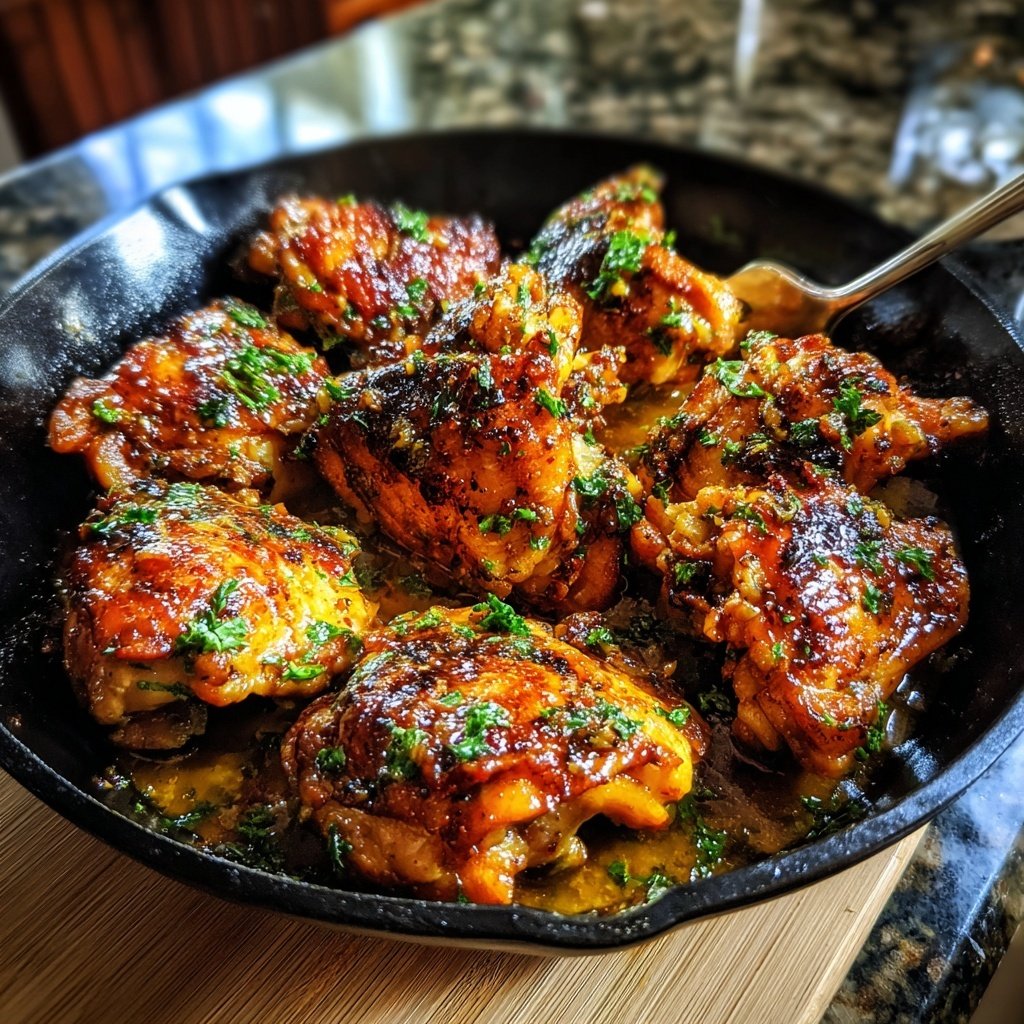 Honey Mustard Chicken Skillet