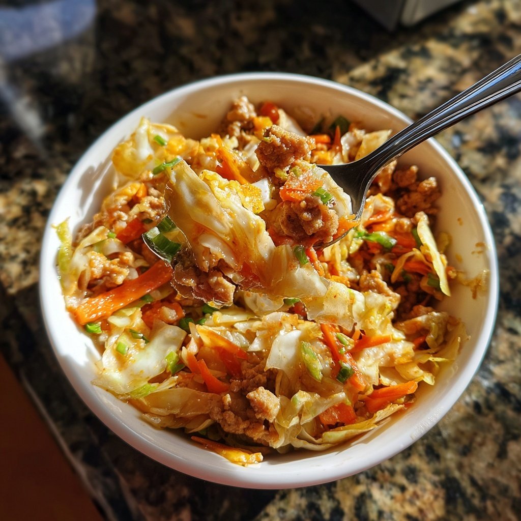Easy Egg Roll in a Bowl (Low-Carb Recipe)