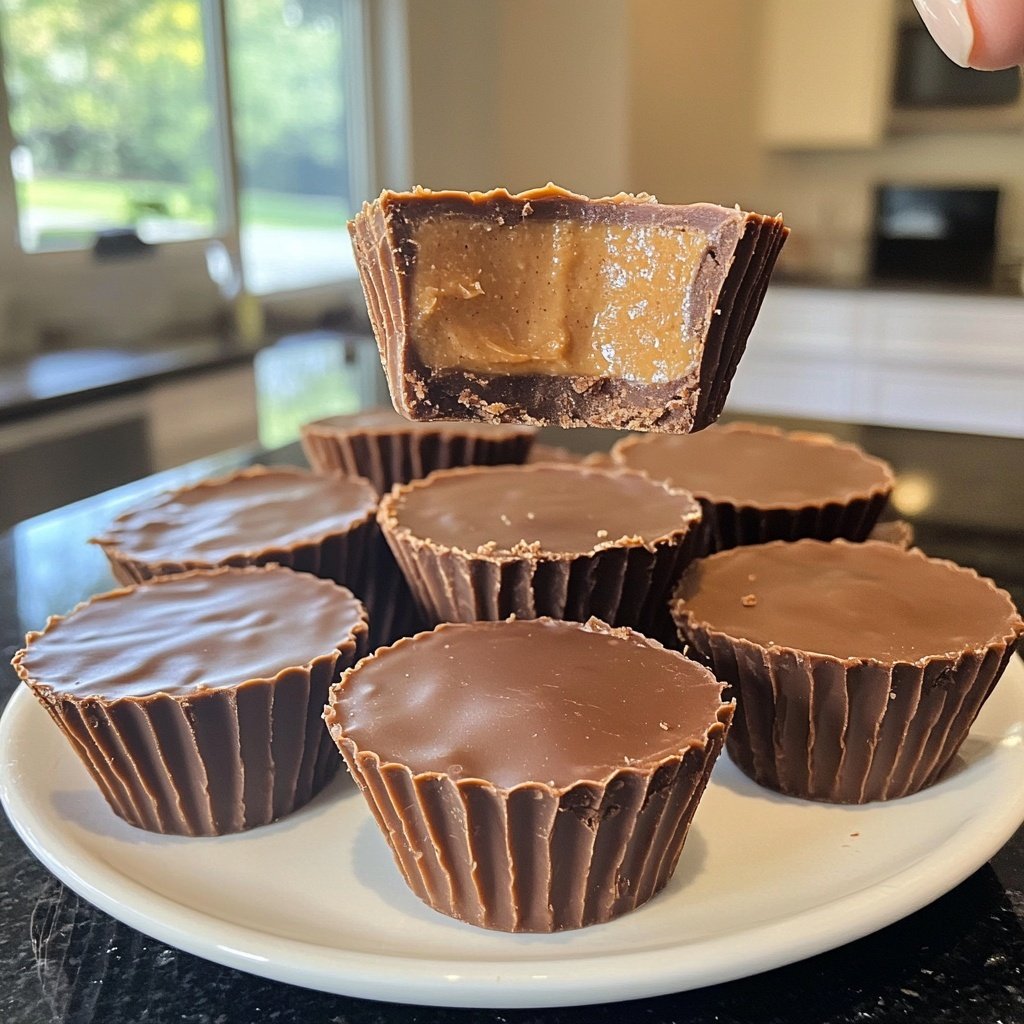 Homemade Peanut Butter Cups Vegan Style