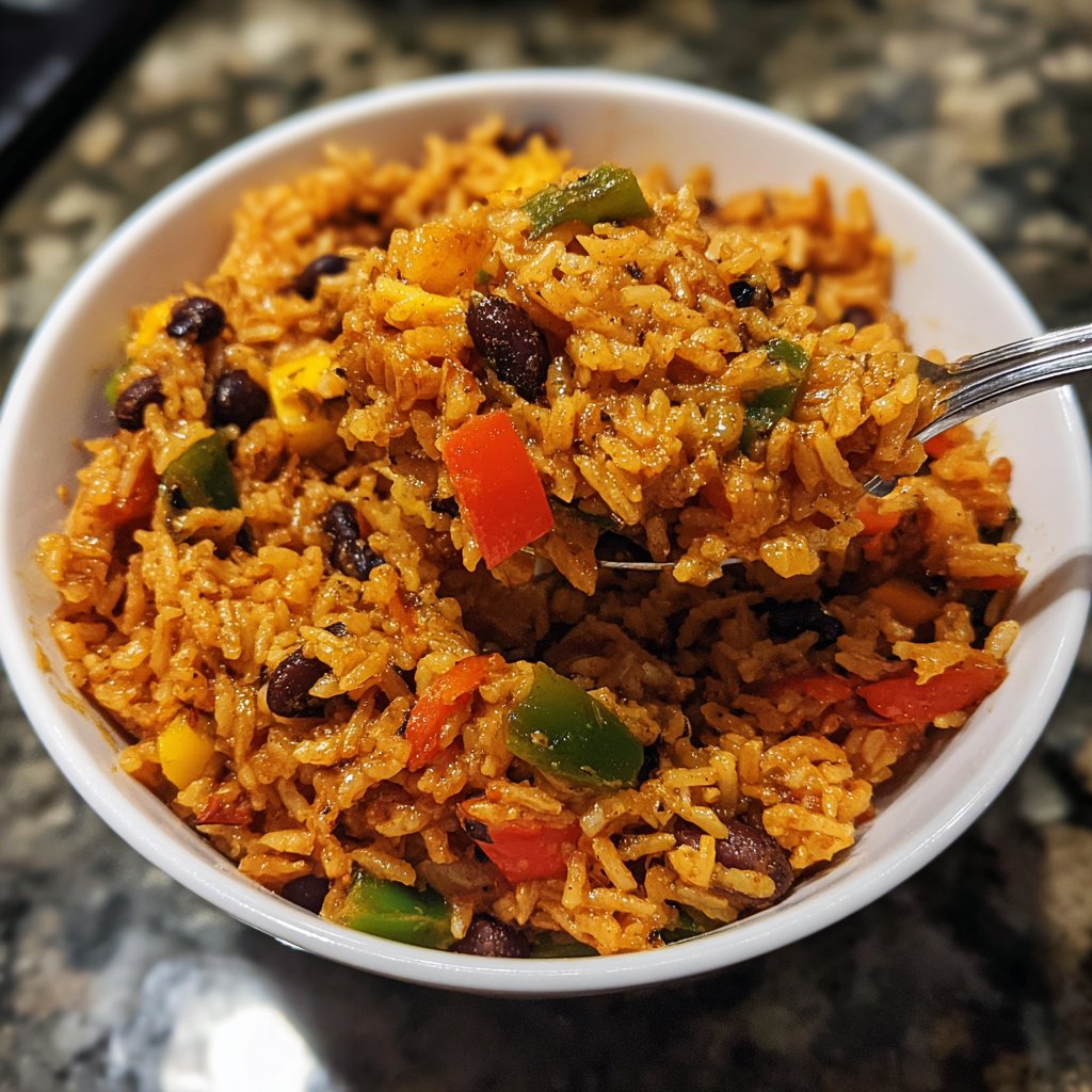 Jamaican Spiced Rice and Beans