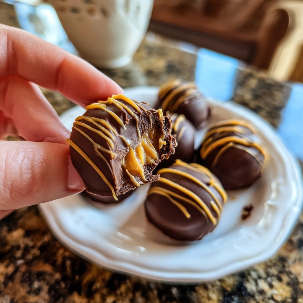 Salted Caramel Truffles